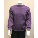 Mens Rib Crew Dusty Plum